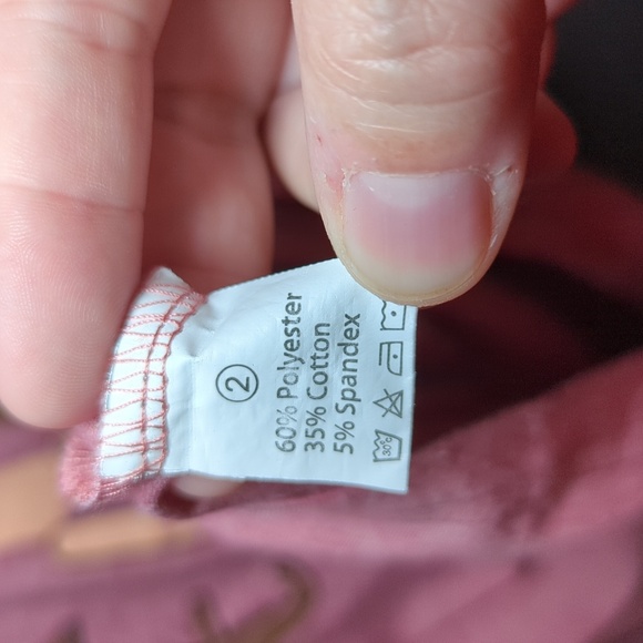 Light Red ASL Sign Language "Be Kind" T-shirt Short Sleeve Men's Size S - Picture 4 of 6